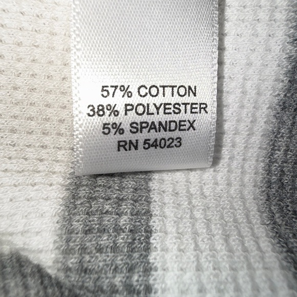 Banana Republic Men’s Pullover Long Sleeve Stripe Crewneck Gray White NWT Size M - Picture 11 of 15